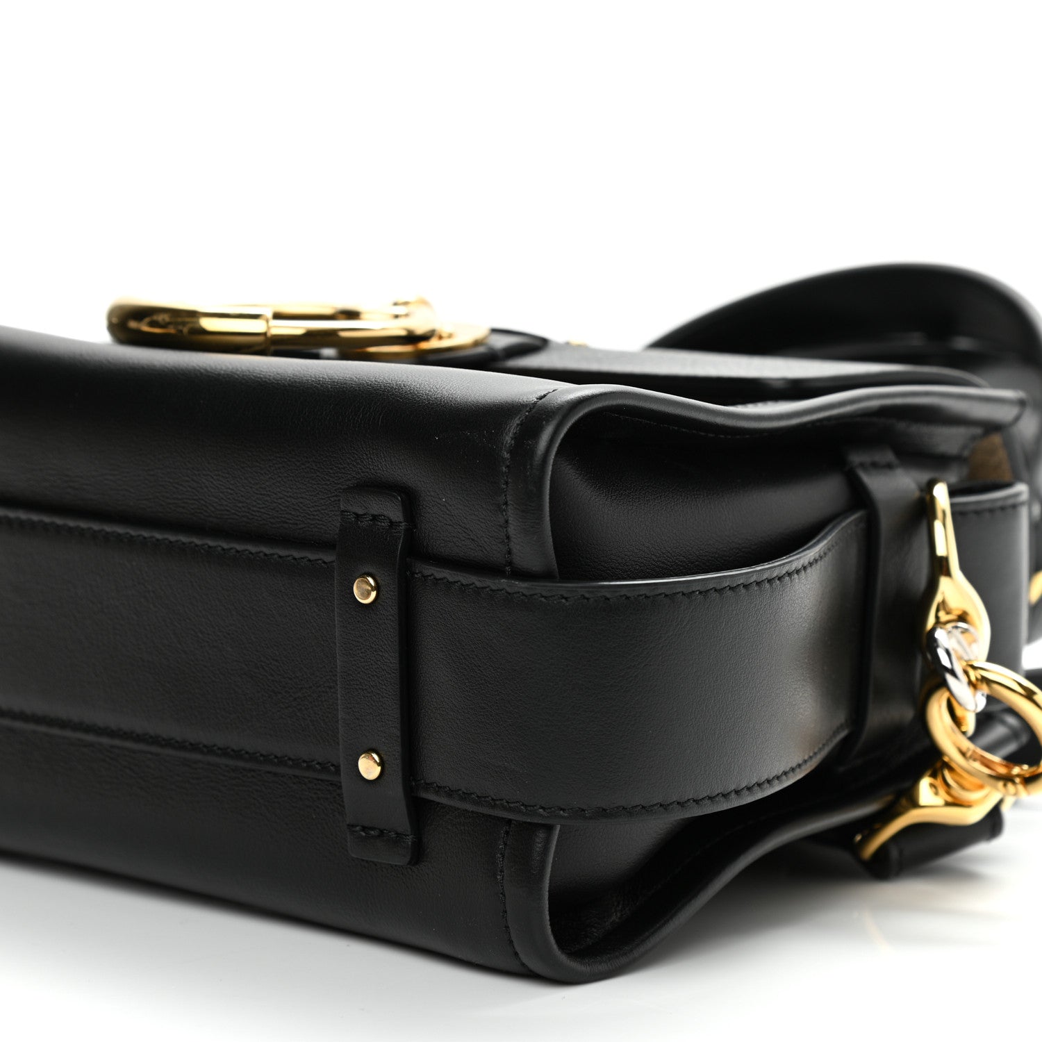 Chloe Calfskin Mini Tess Day Bag Black 9 of 9