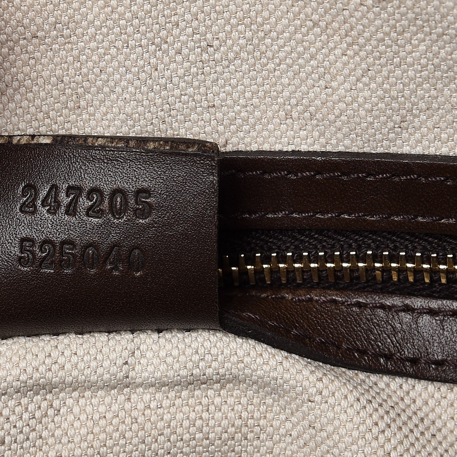 Gucci Monogram Vintage Web Medium Boston Dark Brown 7 of 11