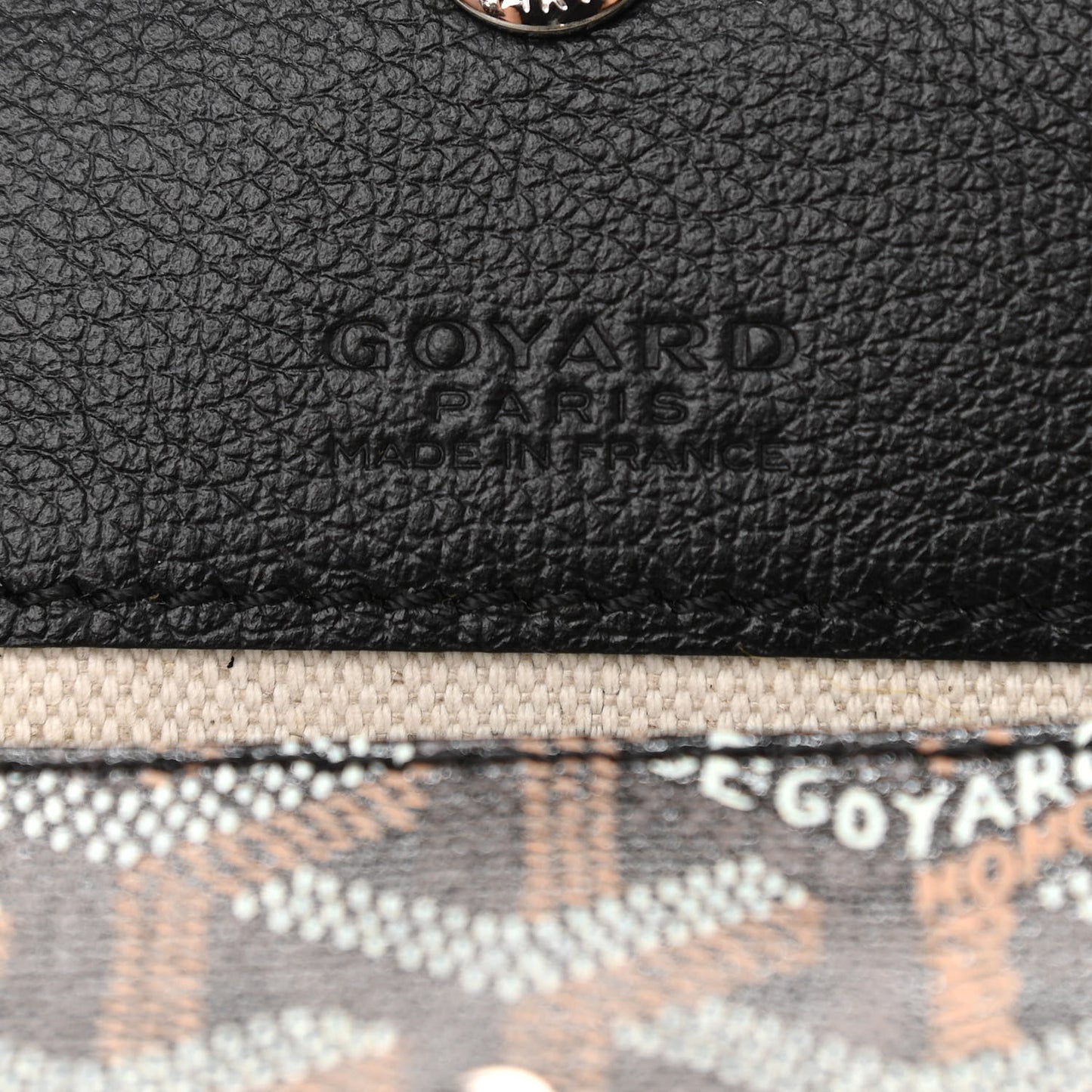 Goyardine Saint Louis GM Black