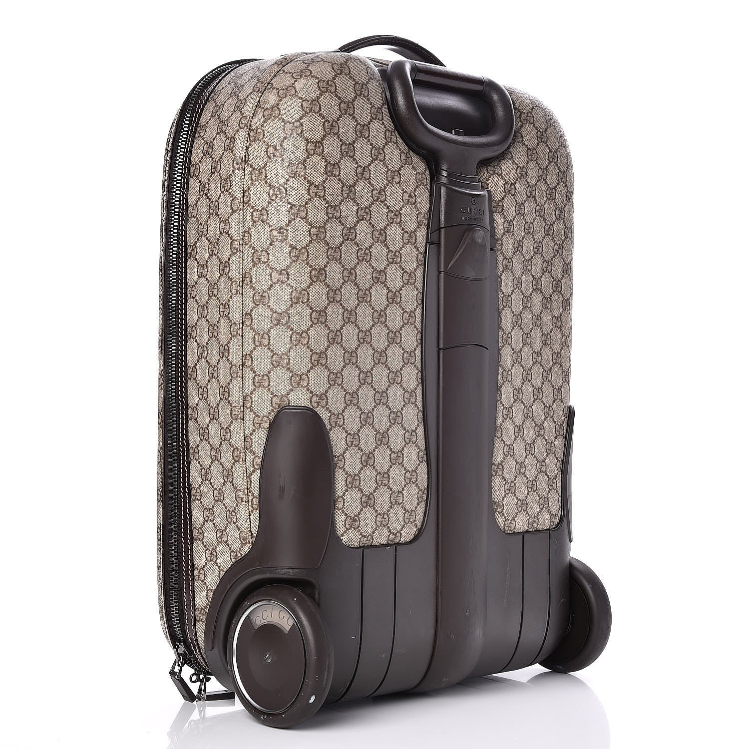 Gucci GG Plus Monogram Small Interlocking G Trolley Brown 3 of 13