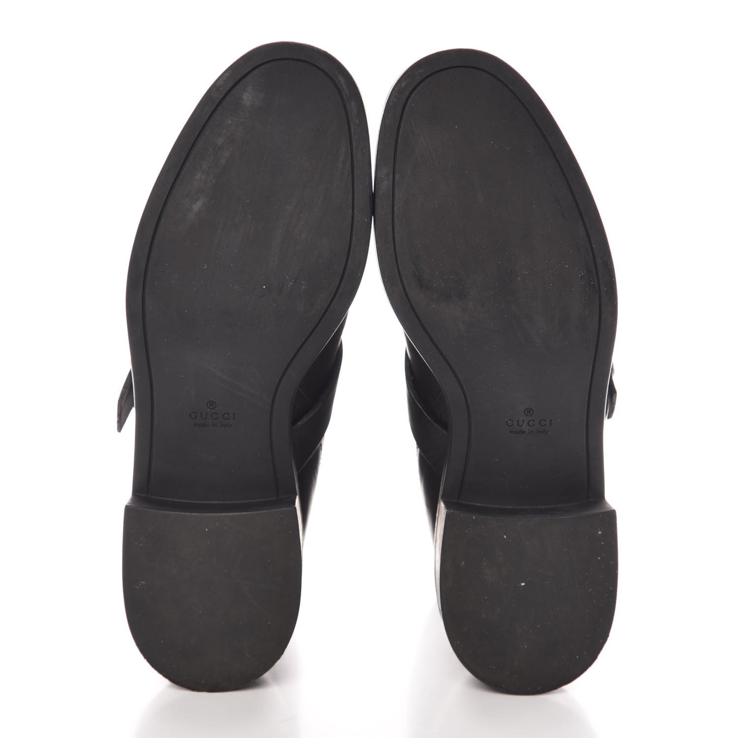 Guccissima Short Zip Boots 37 Black
