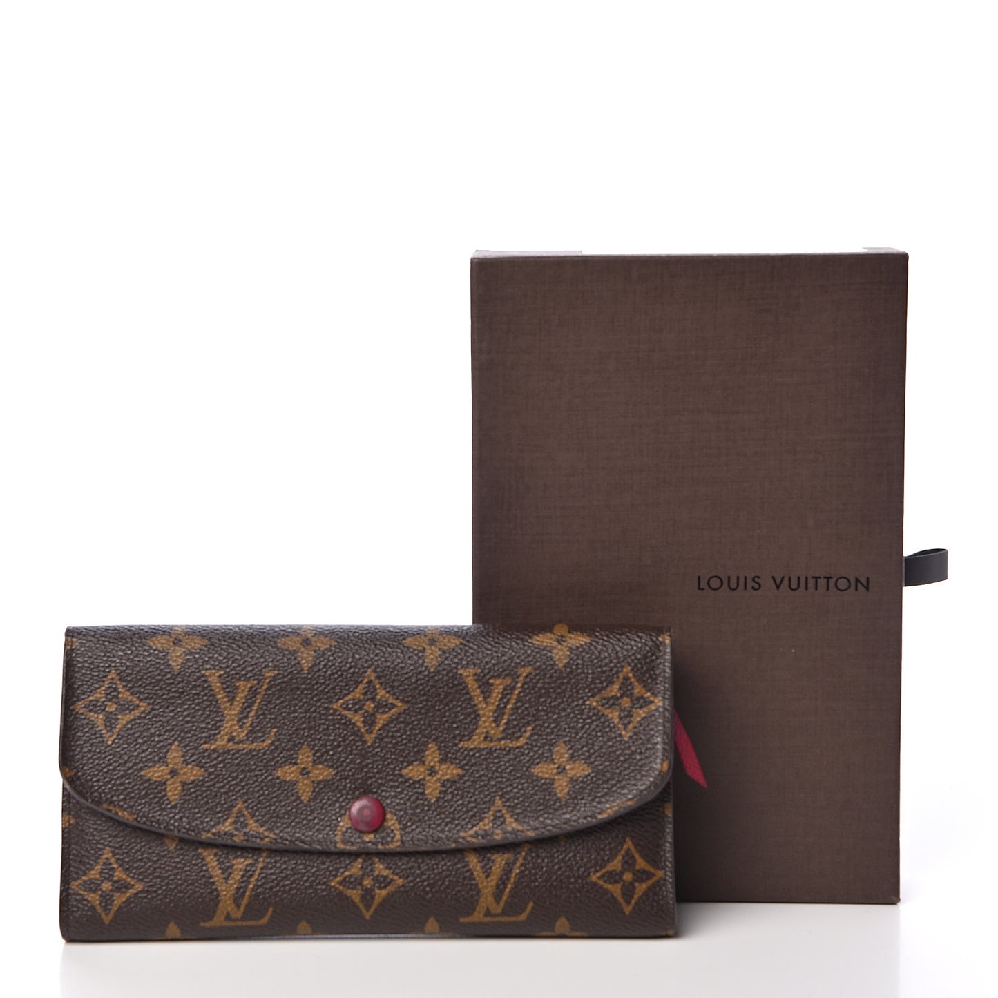 Monogram Emilie Wallet Fuchsia