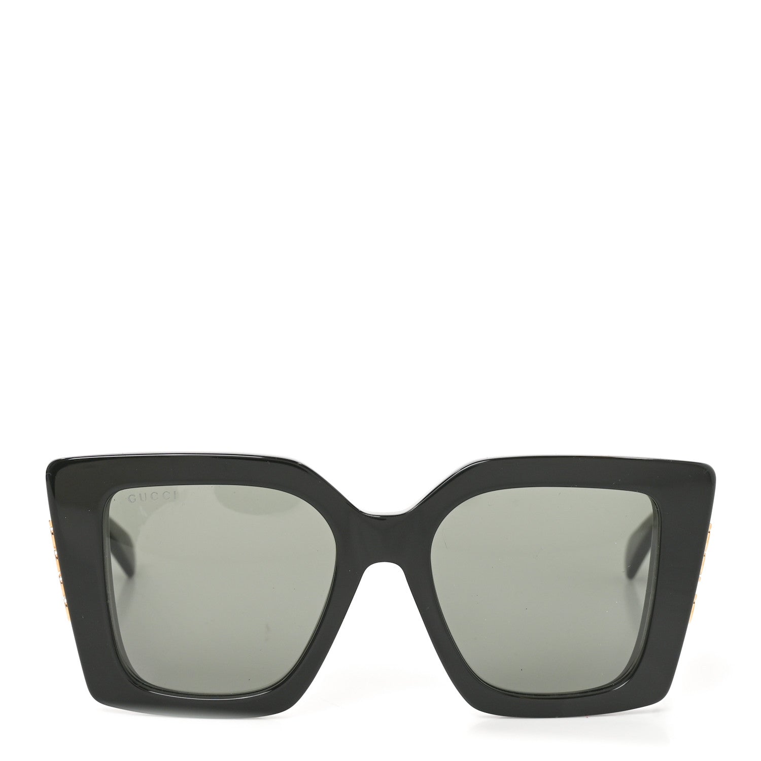 Gucci Acetate Square Frame Sunglasses GG2039S Black 2 of 7