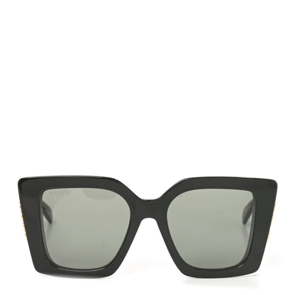 Gucci Acetate Square Frame Sunglasses GG2039S Black 2 of 7