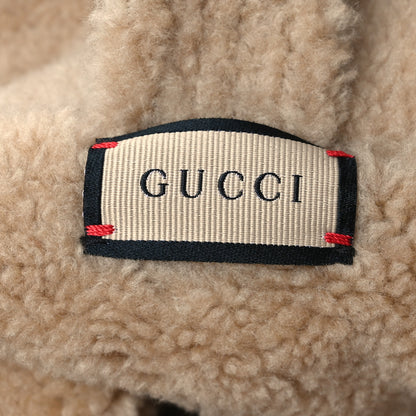 Gucci Wool Shearling GG Bucket Hat Navy 8 of 9
