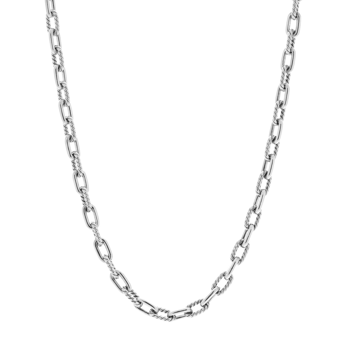 Sterling Silver 5.5mm Madison Chain Necklace