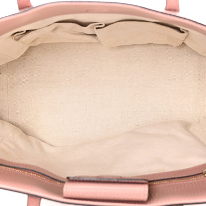 Gucci Dollar Calfskin Small Swing Tote Soft Pink 5 of 10