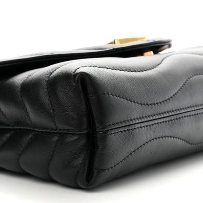 Louis Vuitton Calfskin LV New Wave Chain Bag Black 8 of 10