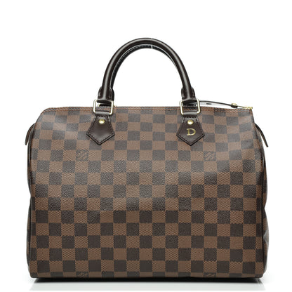 Louis Vuitton Damier Ebene Speedy 30 1 of 8