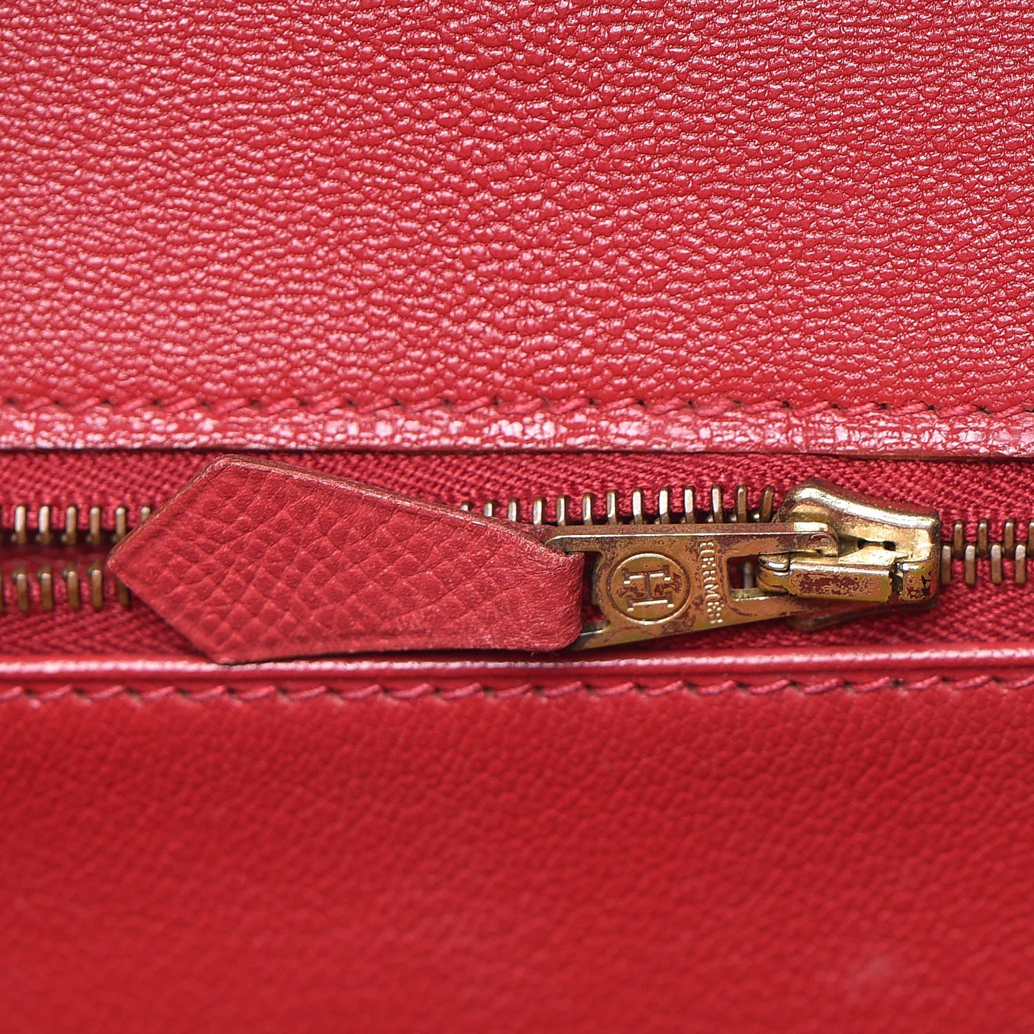 Hermes Courchevel Birkin 40 Rouge 16 of 46