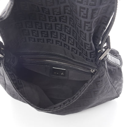 Fendi Zucchino Mama Baguette Black 5 of 15