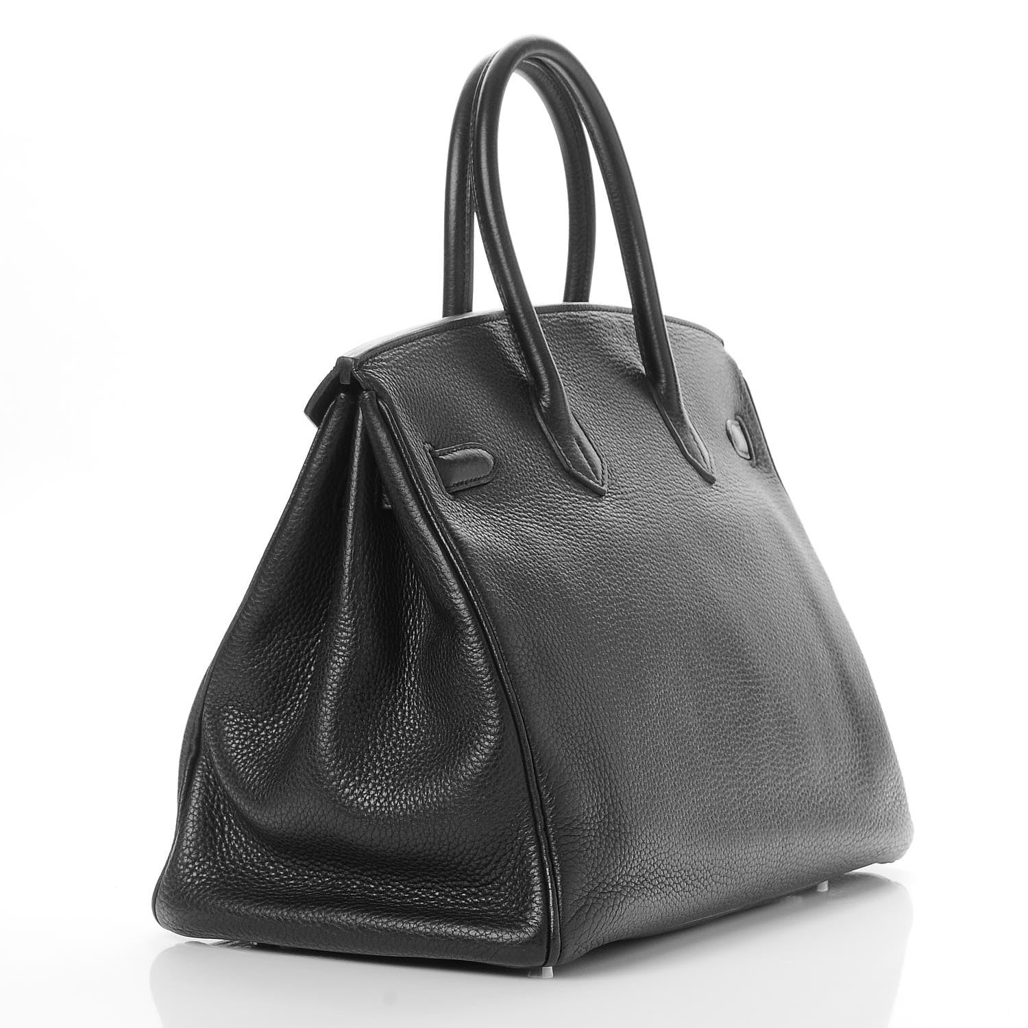 Hermes Taurillon Clemence Birkin 35 Black 3 of 32