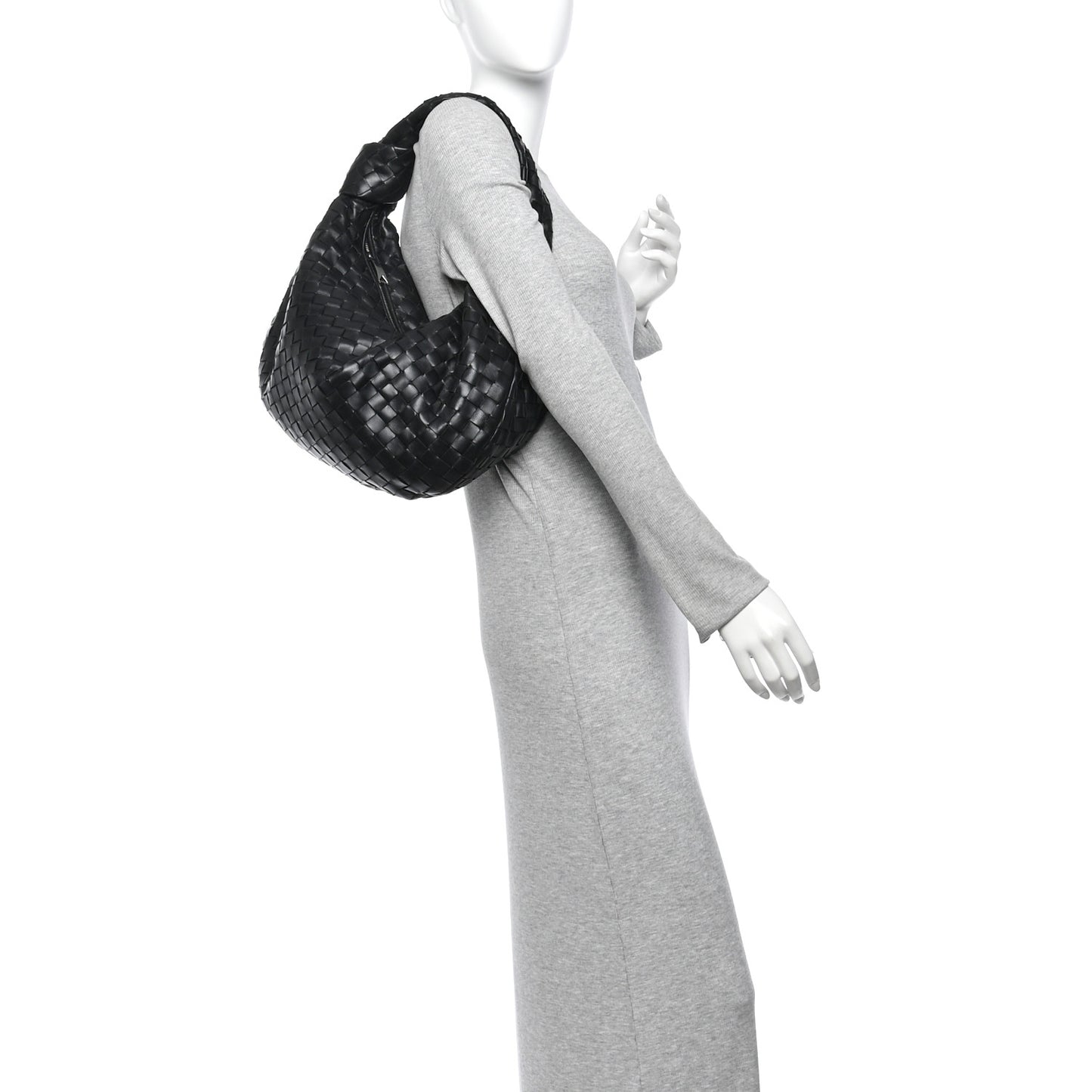 Nappa Intrecciato Small Jodie Black