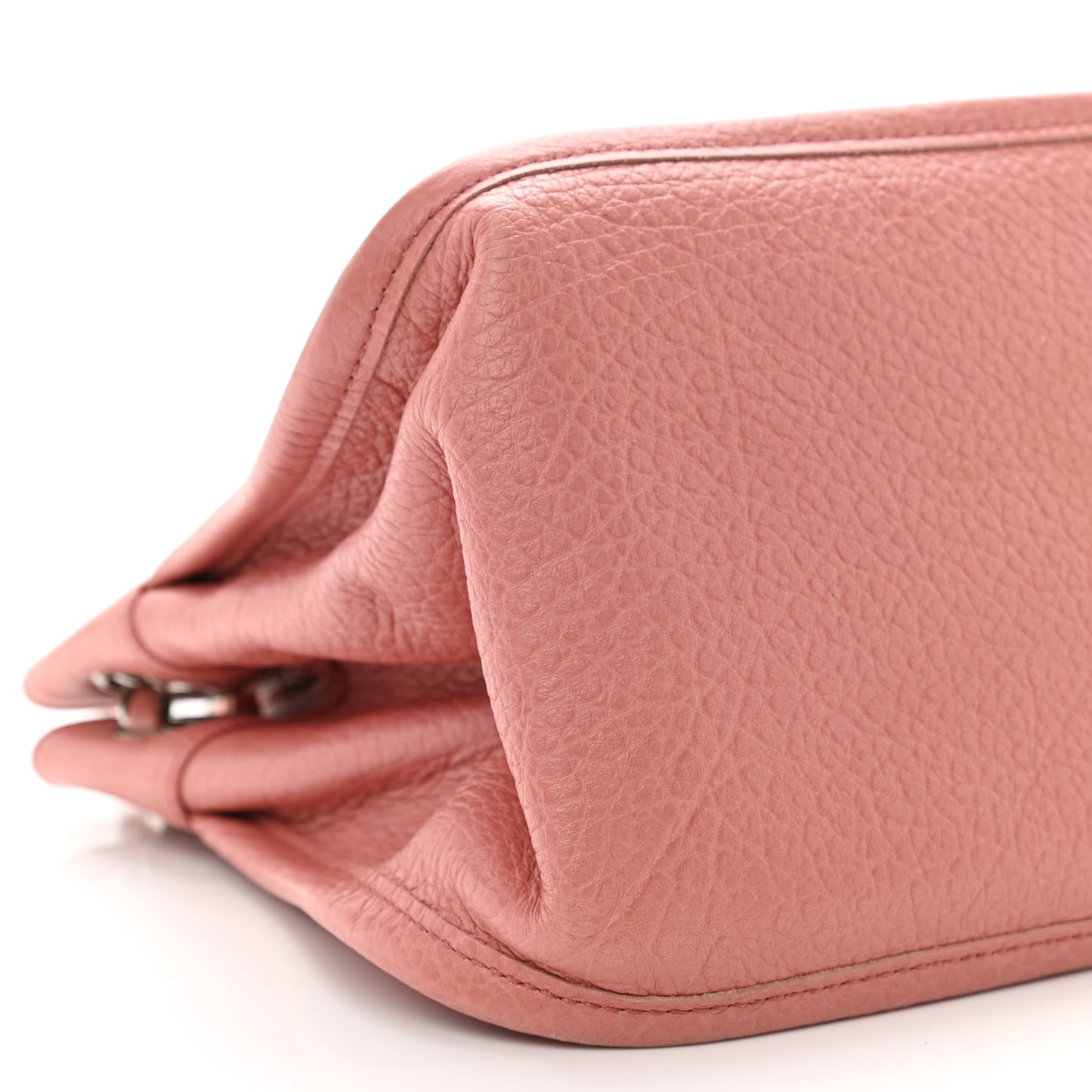 Calfskin Mademoiselle Shoulder Bag Pink