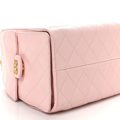Chanel Caviar Quilted Small Chanel 25 Handbag Light Pink 9 of 10