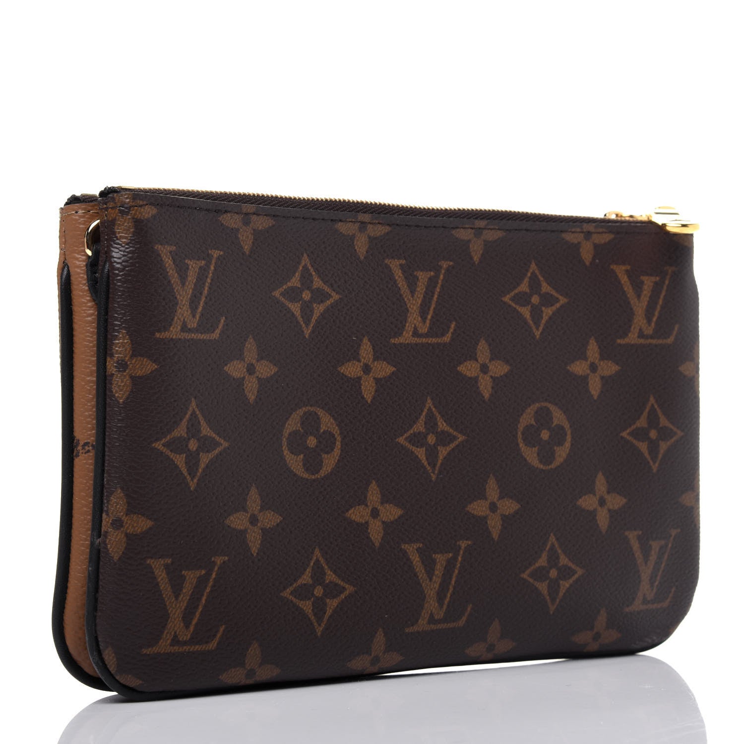 Louis Vuitton Reverse Monogram Giant Double Zip Pochette 3 of 9