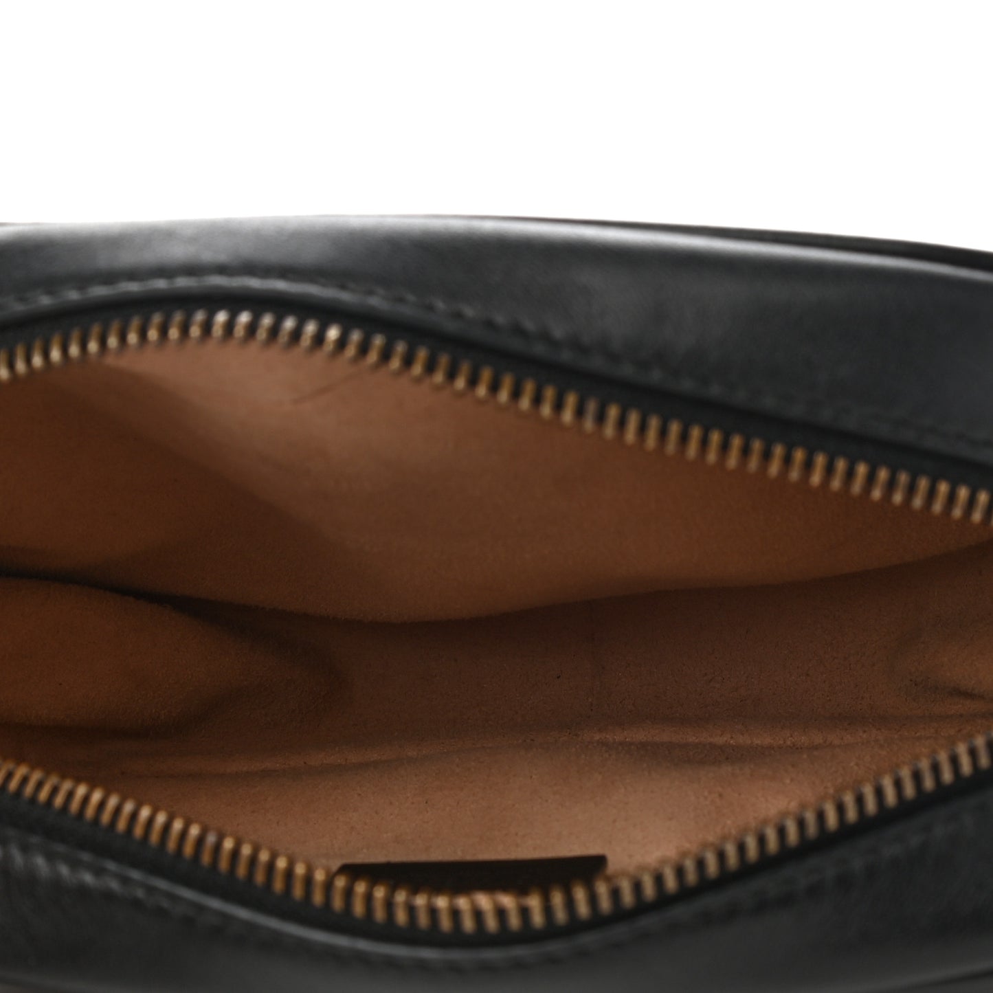 Calfskin Matelasse Mini GG Marmont Chain Shoulder Bag Black