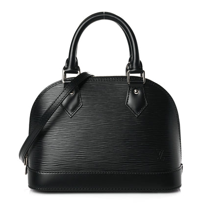 Louis Vuitton Epi Alma BB Black 1 of 8