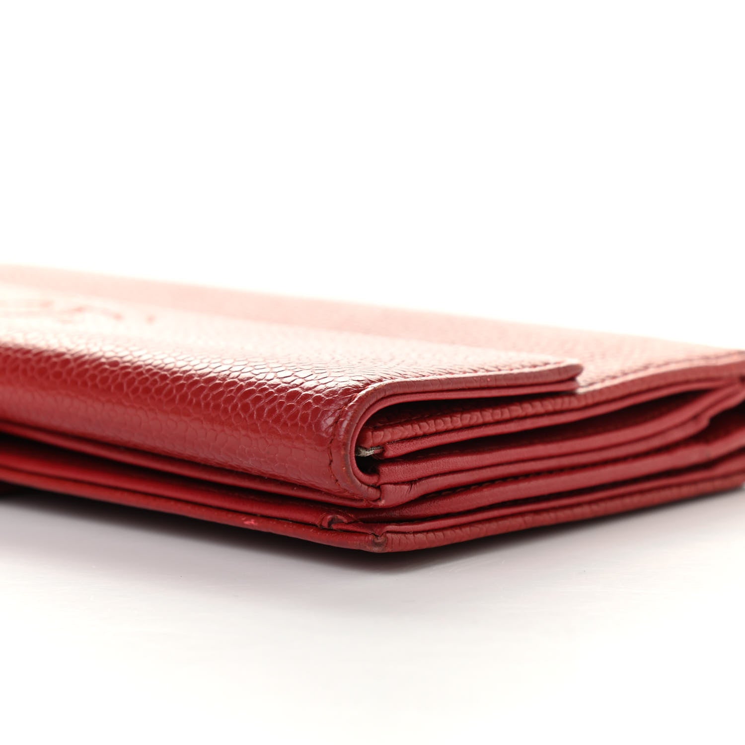 Chanel Caviar Timeless CC Large Flap Wallet Red 13 of 18