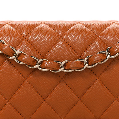 Chanel Caviar Quilted Small Double Flap Light Brown 8 of 10