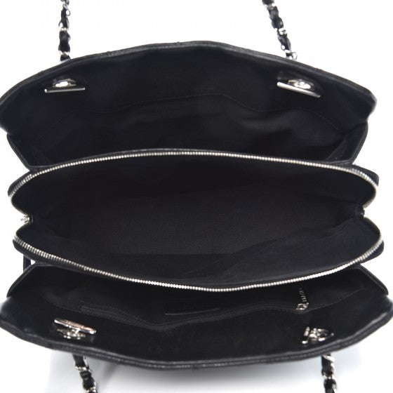 Chanel Caviar Quilted Timeless CC Soft Tote Black 8 of 14