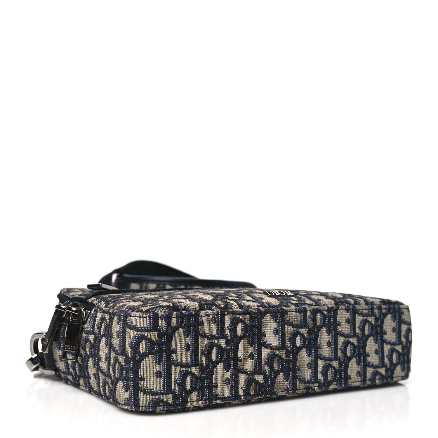 Christian Dior HOMME Oblique Safari Messenger Blue 4 of 12