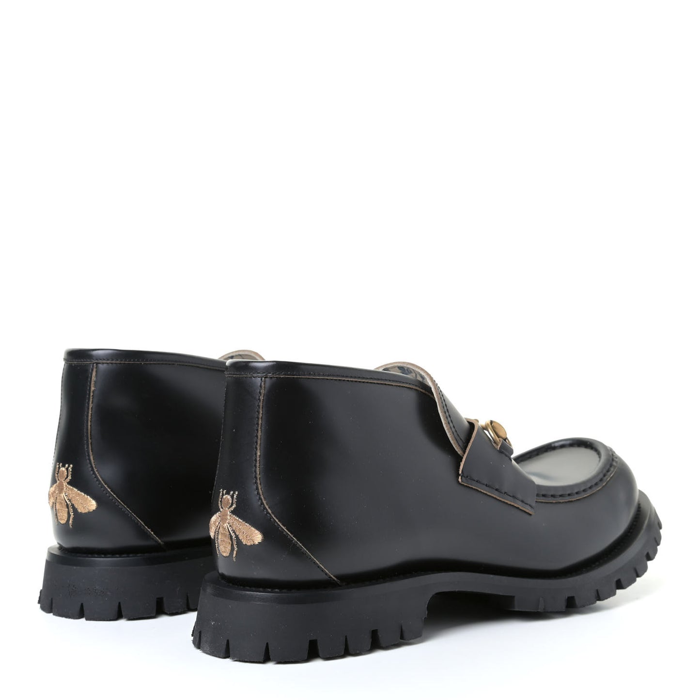 Cordovan Lux Mens Harald Horsebit Ankle Boots 12 Black