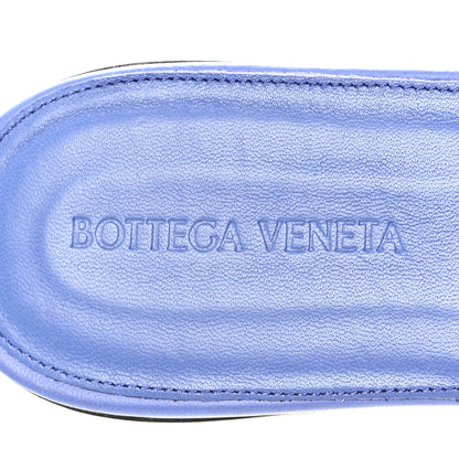 Bottega Veneta Nappa Maxi Intrecciato Lido Flat Sandals 40 Indigo 6 of 8
