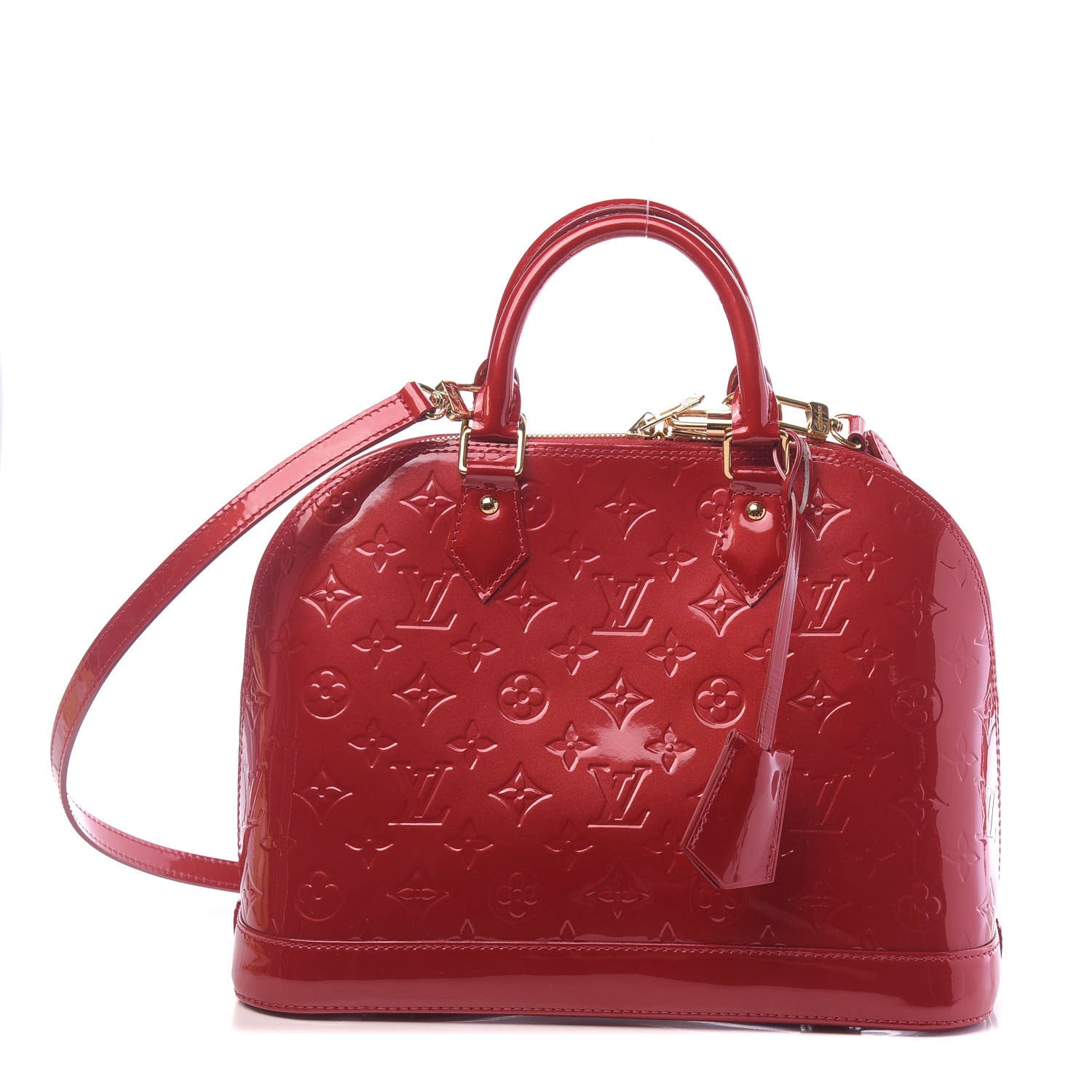 Louis Vuitton Vernis Alma PM Cherry 1 of 9