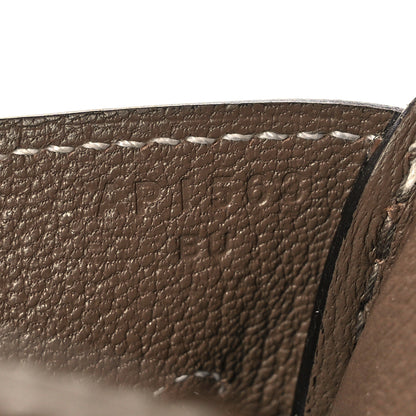 Hermes Tadelakt Birkin 35 Etoupe 7 of 12