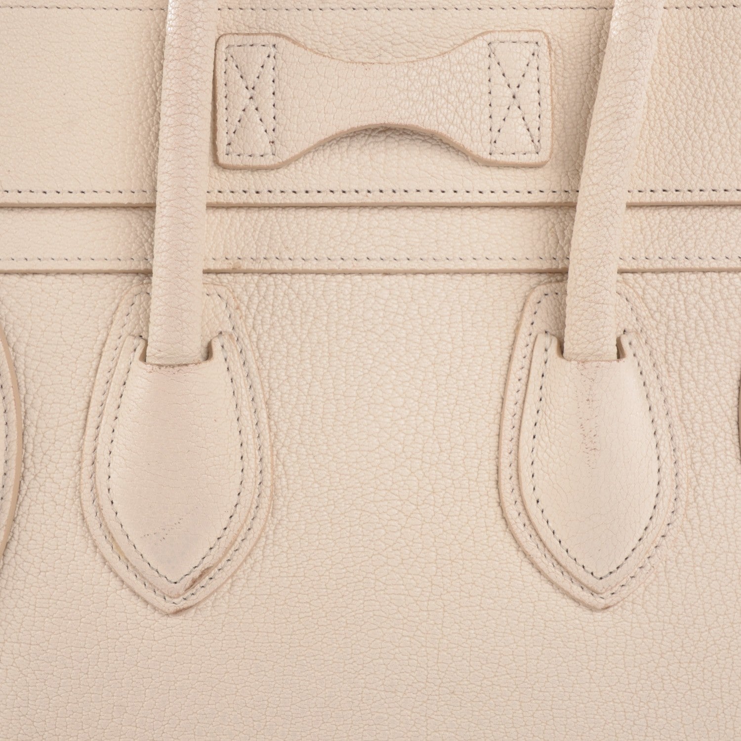Celine Goatskin Micro Luggage White 12 of 15