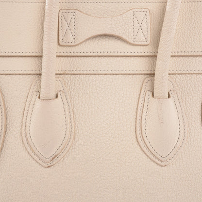 Celine Goatskin Micro Luggage White 12 of 15