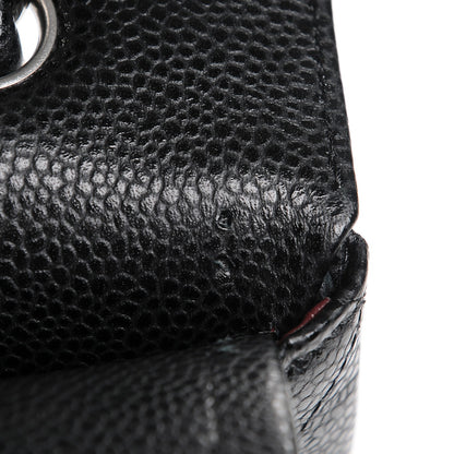 Chanel Caviar Quilted Maxi Double Flap Black 8 of 11