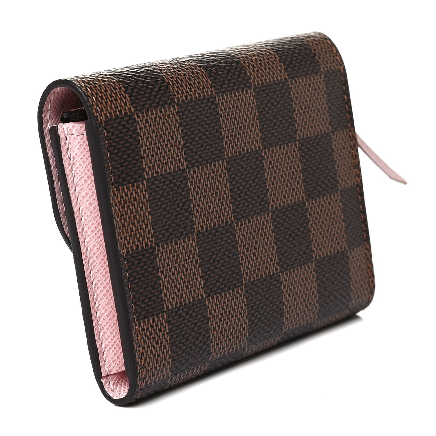 Louis Vuitton Damier Ebene Rosalie Coin Purse Rose Ballerine 3 of 7