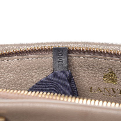Lanvin Goatskin Trilogy Bowling Bag Mastic 7 of 10