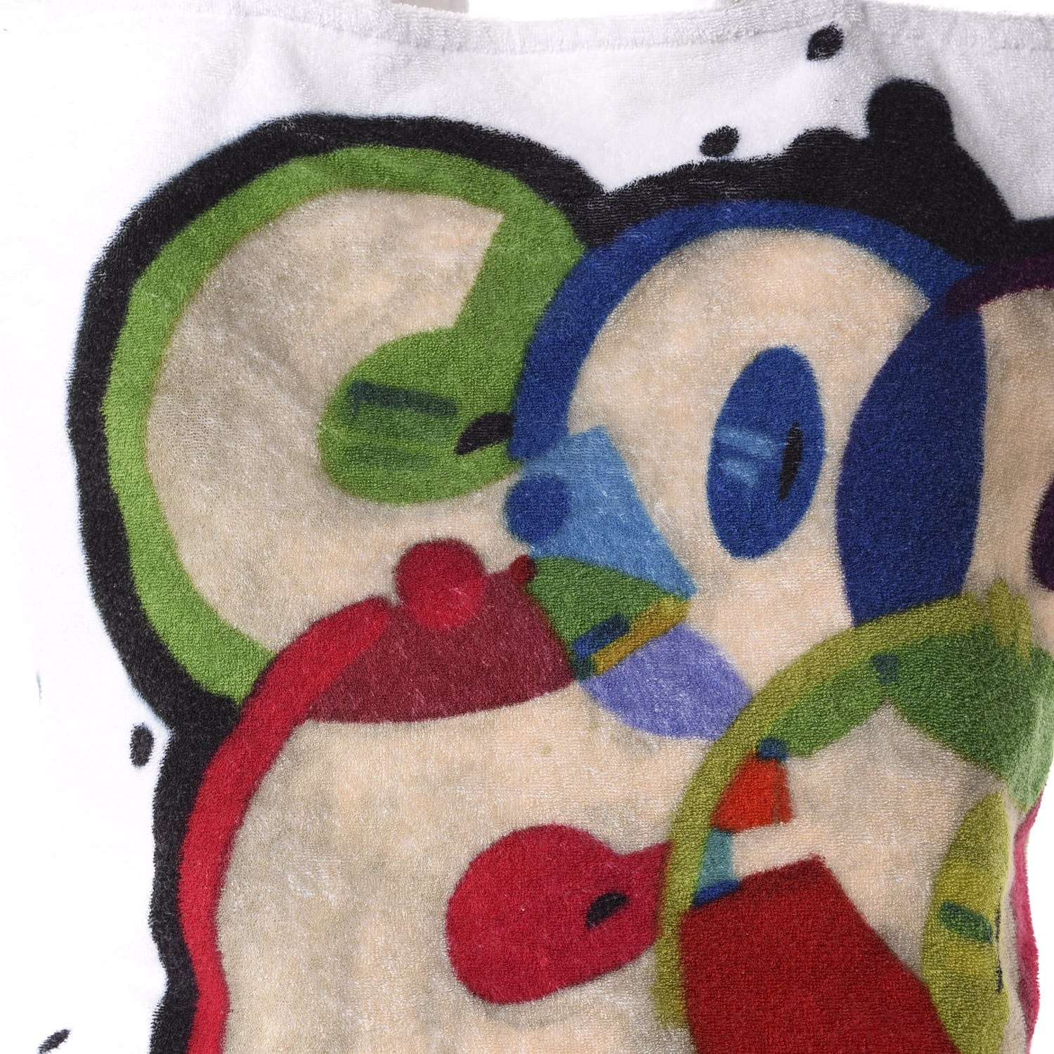 Chanel Terry Cotton Beach Tote Towel Set White Multicolor 13 of 13