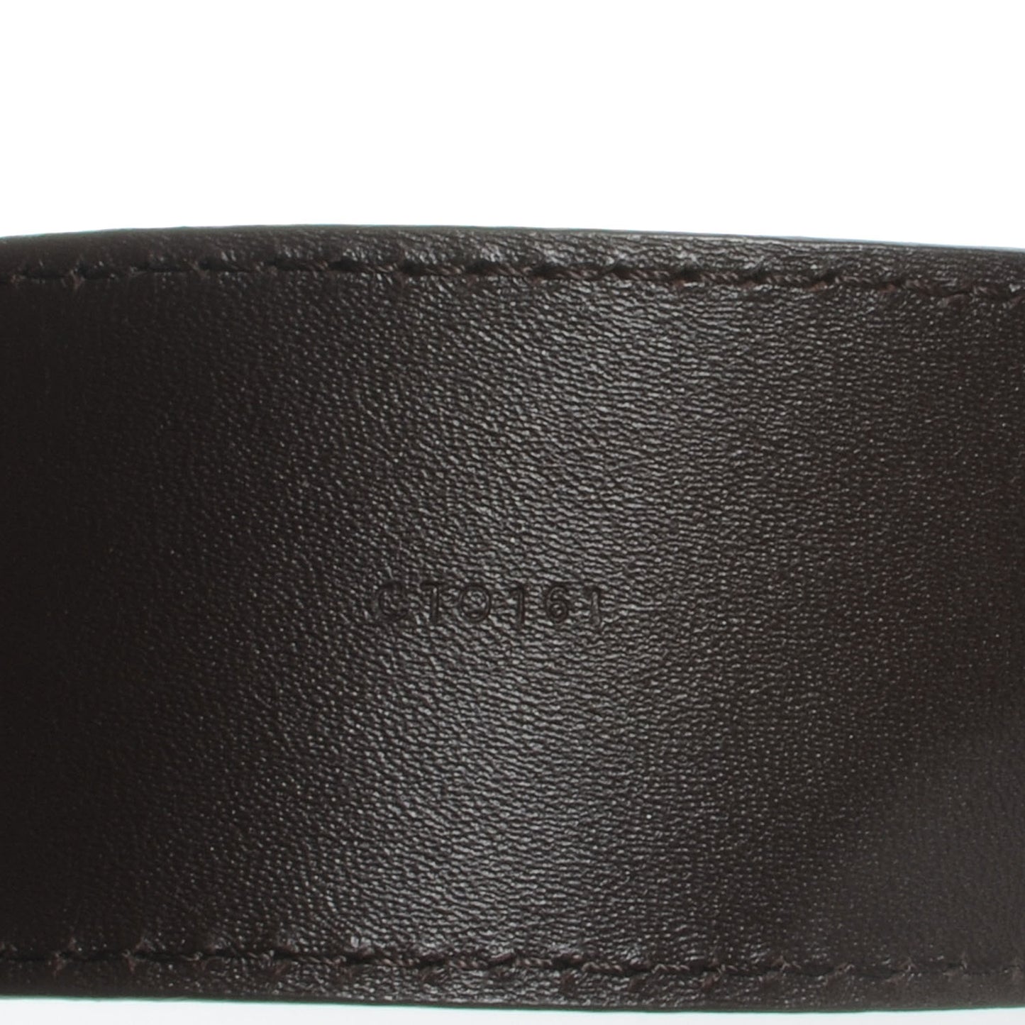 Damier Ebene LV Initiales Belt 95 38