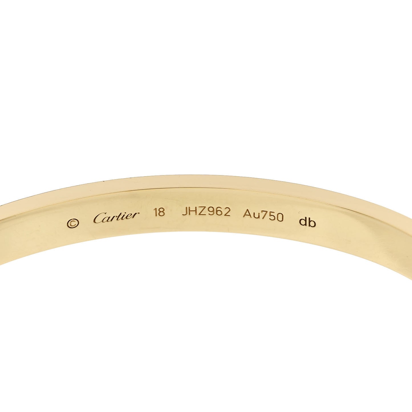18K Yellow Gold LOVE Bracelet 18
