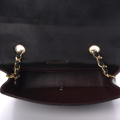 Chanel Lambskin Quilted Small Single Flap Bag Black 5 of 9