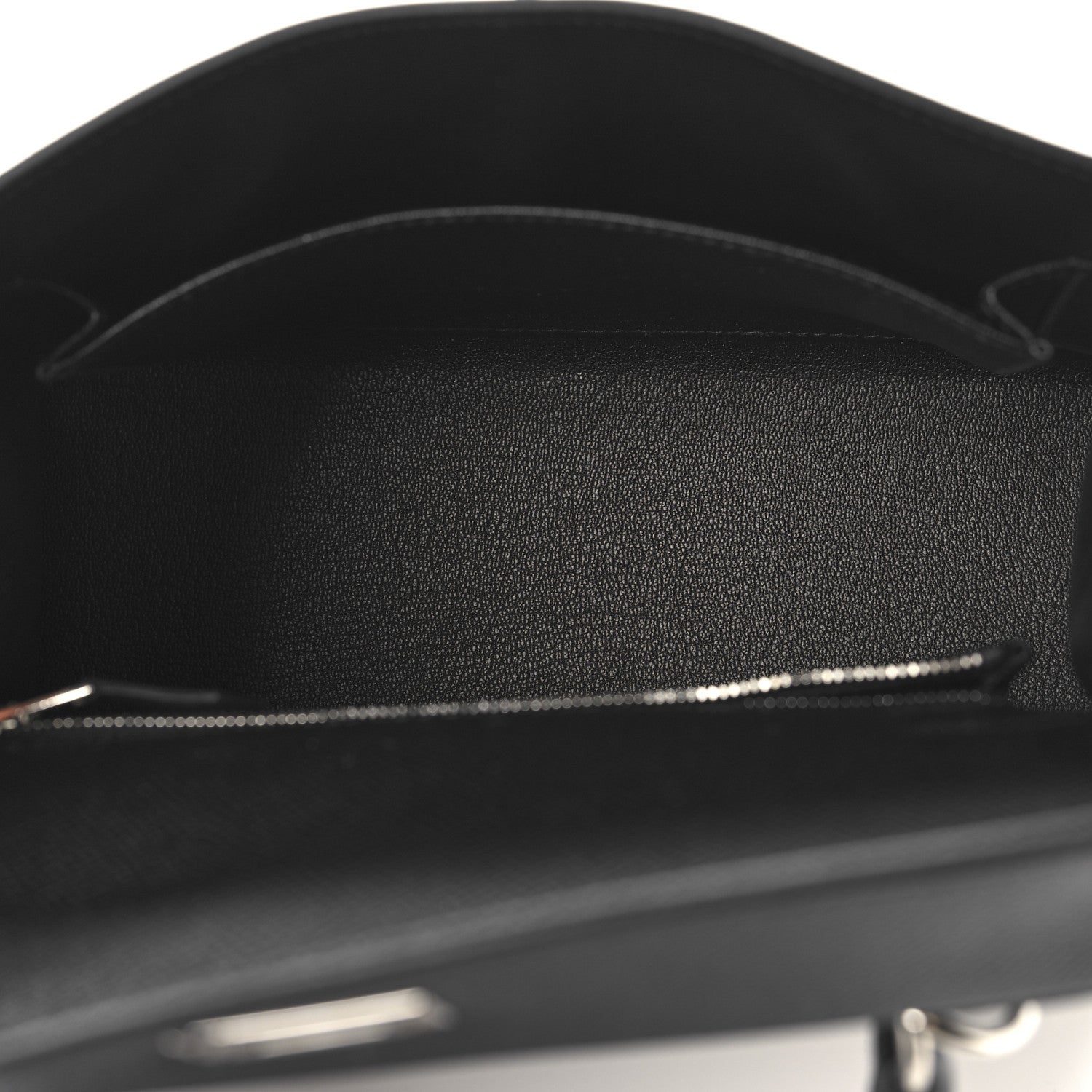 Hermes Epsom Kelly Sellier 25 Black 5 of 12