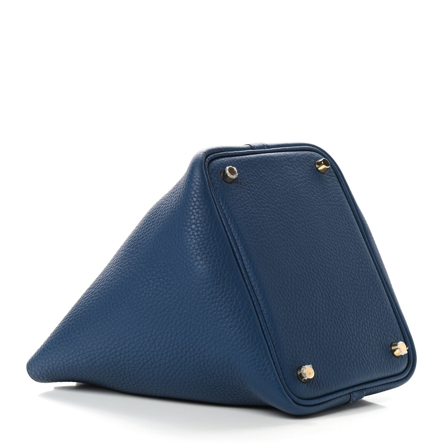 Taurillon Clemence Picotin Lock 18 PM Deep Bleu