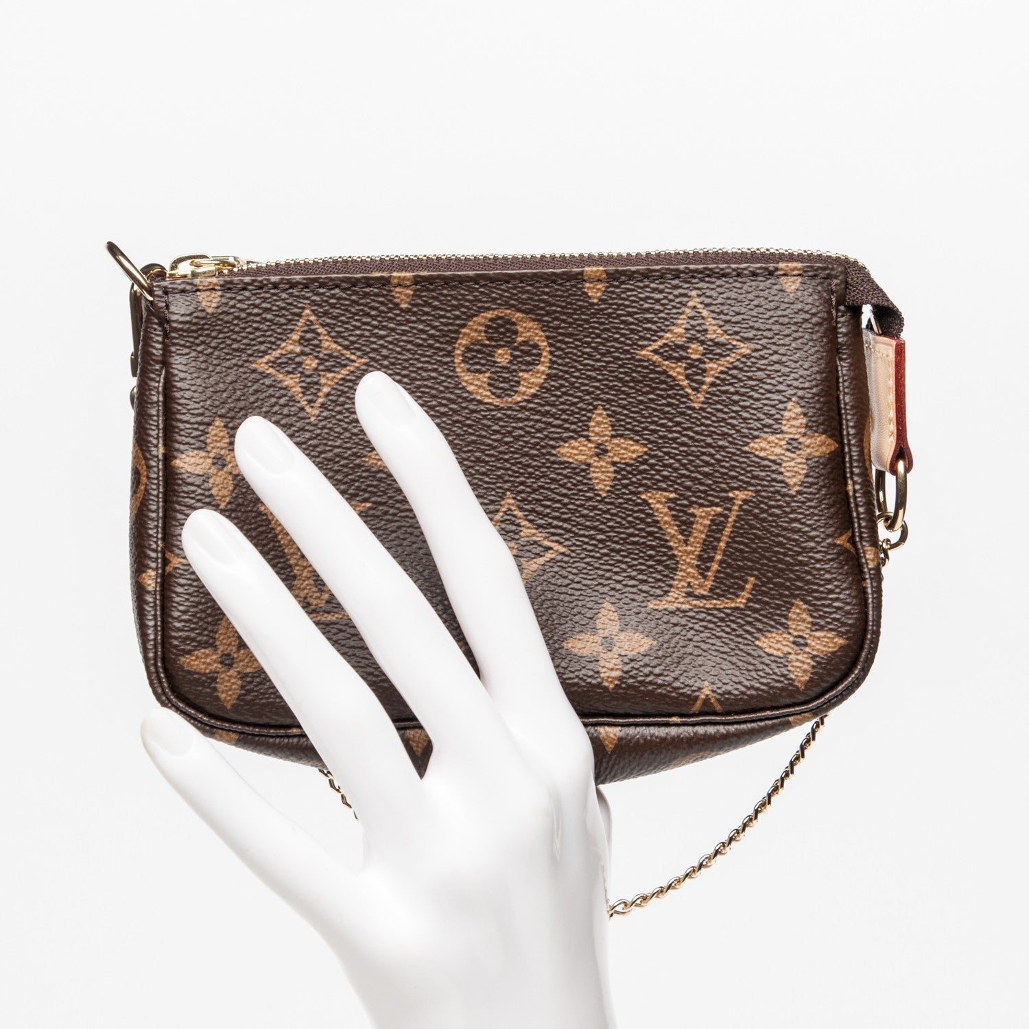 Louis Vuitton Monogram Mini Pochette Accessories 2 of 6