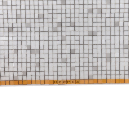 Hermes Porcelain Mosaique au 24 Square Plate 5 of 8