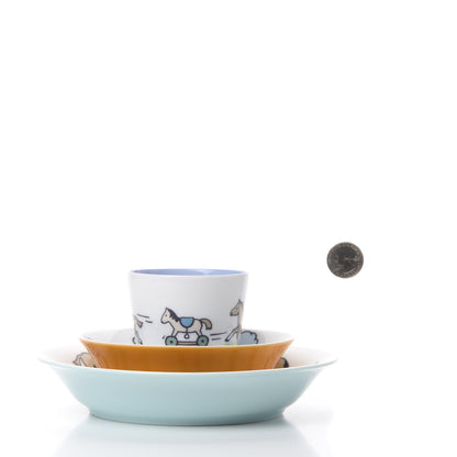 Hermes Porcelain Adada Set of 3 2 of 8