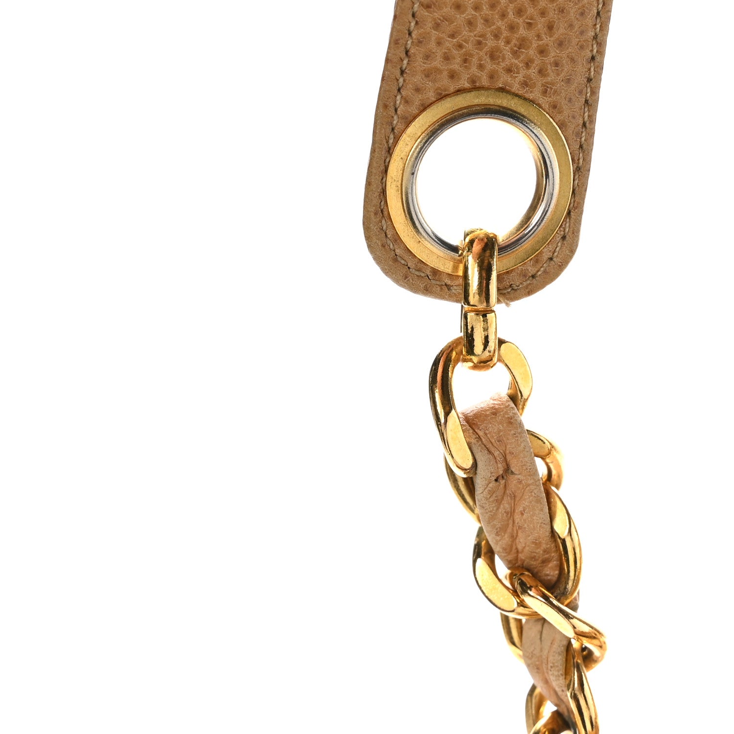 Chanel Caviar CC Shoulder Bag Beige 13 of 13