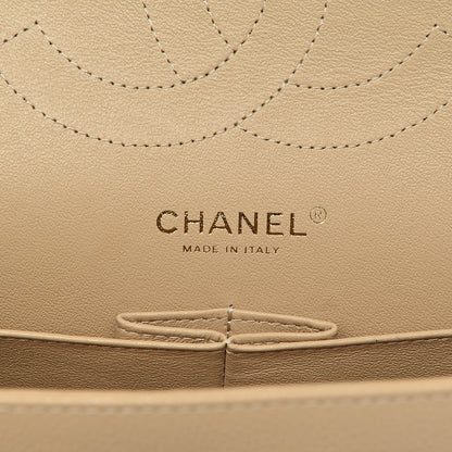 Chanel Caviar Quilted Jumbo Double Flap Beige Clair 6 of 10