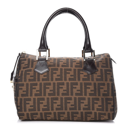 Fendi Zucca Cuoio Lucido Medium Chef Boston Tobacco Moro 1 of 11