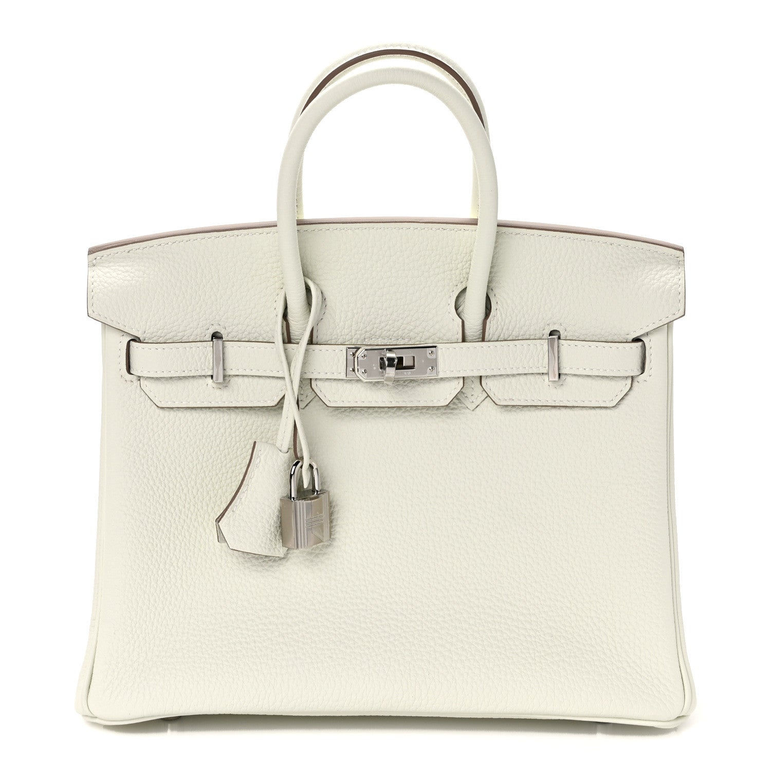Hermes Togo Birkin 25 Mushroom 1 of 11
