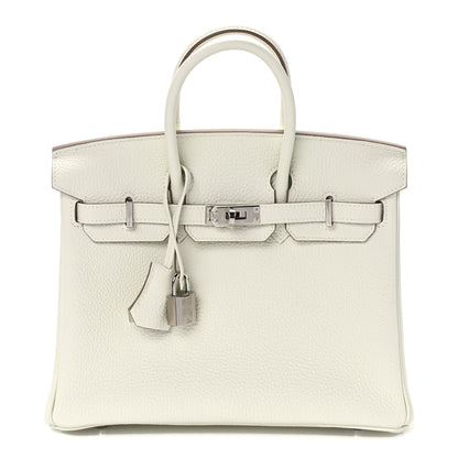 Hermes Togo Birkin 25 Mushroom 1 of 11
