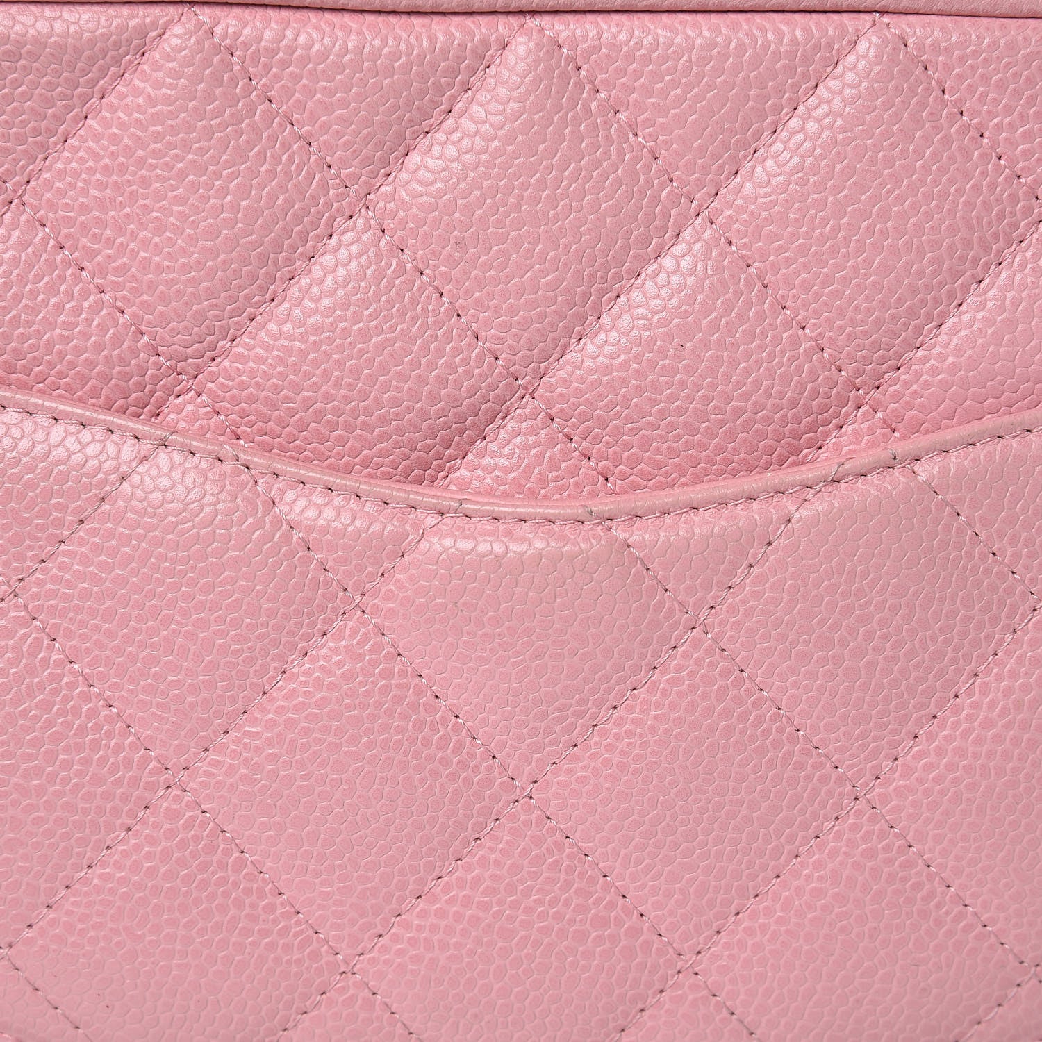 Chanel Caviar Quilted Small Bowler Pink 13 of 15
